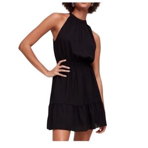 Wilfred Halter Neck Flounce Hem Dress